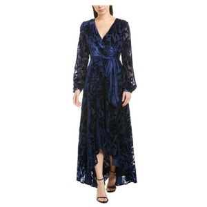 3X Navy Maxi Dress